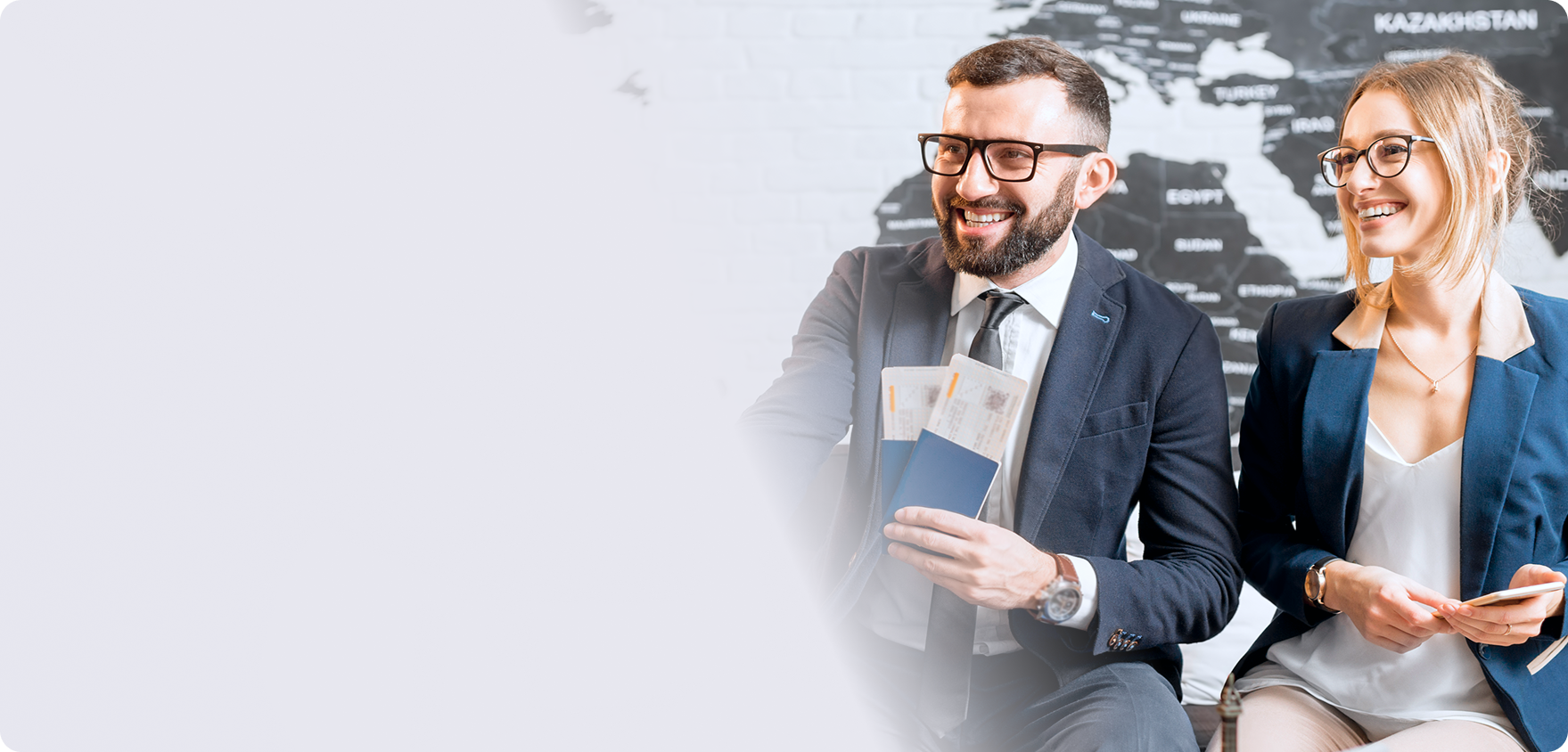 Professional preparing for an international work opportunity